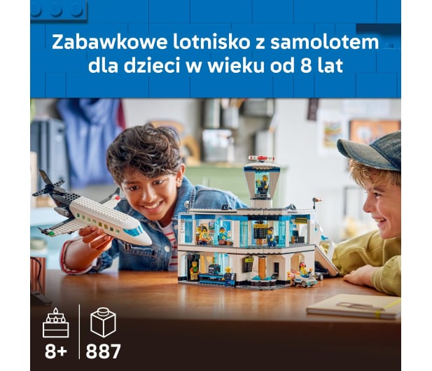 LEGO CITY 60502 Lotnisko z samolotem - 1473518 - zdjęcie 11